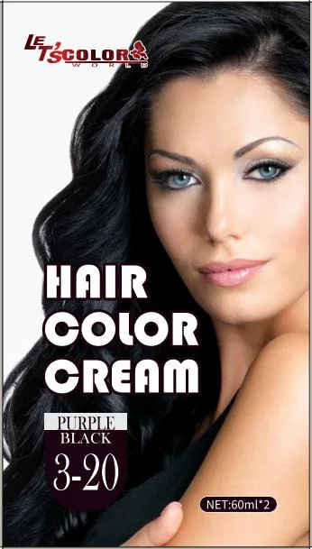 Professional Manufacturers Hair Color Natural Herbal Hair Color Cream 60ml *2organic Hair Color Brands Permanent Hair