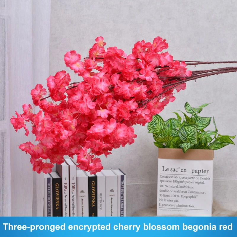 Artificial Small Peach Cherry Blossom Flower