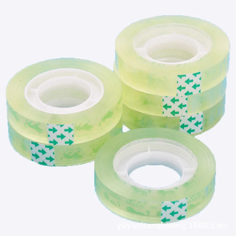 10mm/20mm Small Stationery Tape Students Office Supplies for Bind and Seal Office Student Stationery Tape BOPP