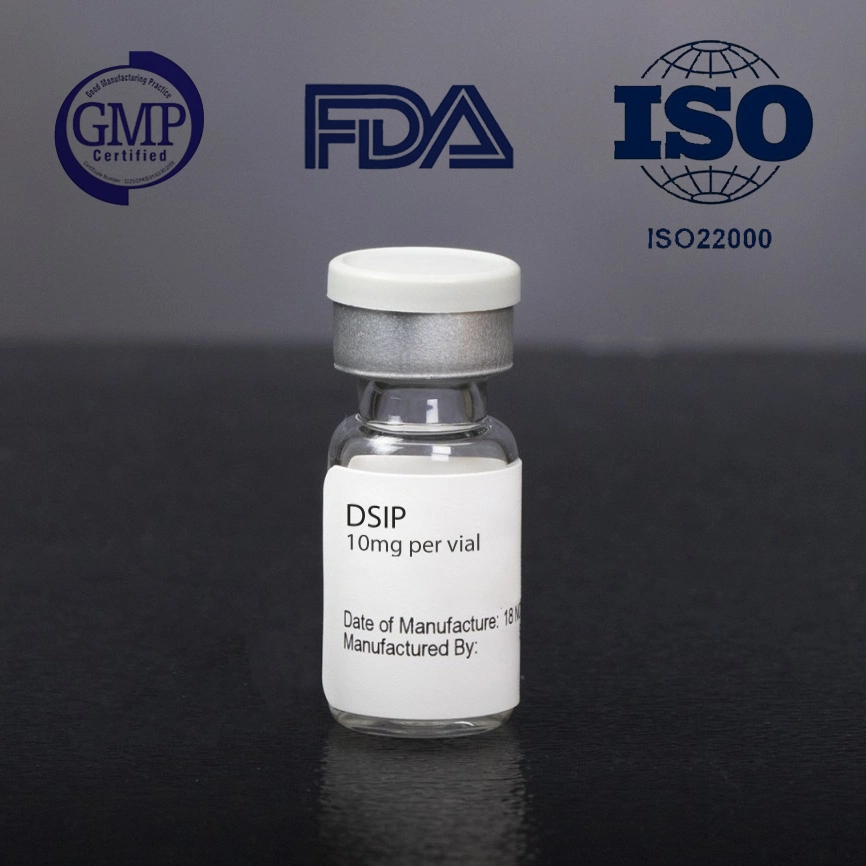 High Purity 99% Dsip CAS No: 62568-57-4 5mg 10mg Vial Peptide Raw Powder