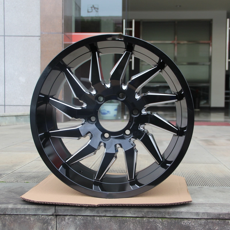 Cast A356.2 Aluminum Flash Silver Machine Face Alloy Wheel