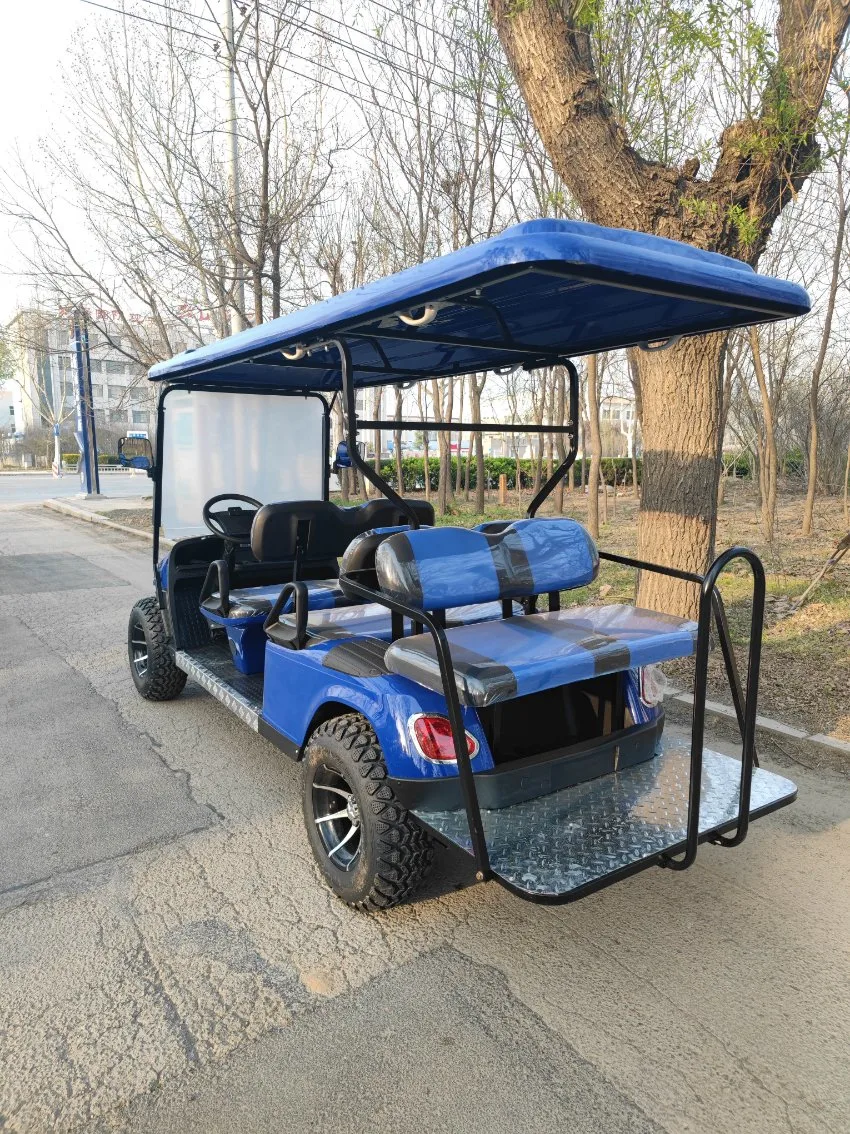 8 plazas off-road Legal Carrito de golf del vehículo eléctrico con la gran pantalla táctil