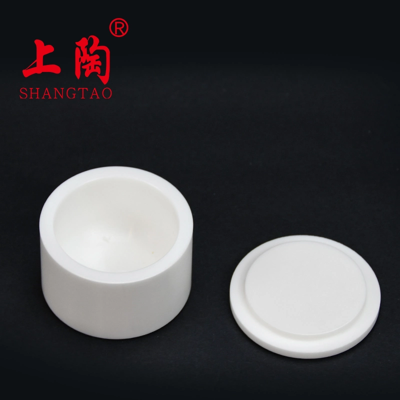 50ml Zro2 Yittria Stabilized Zirconia Crucible for Grinding Suitable Horizontal Ball Mill with High Hardness