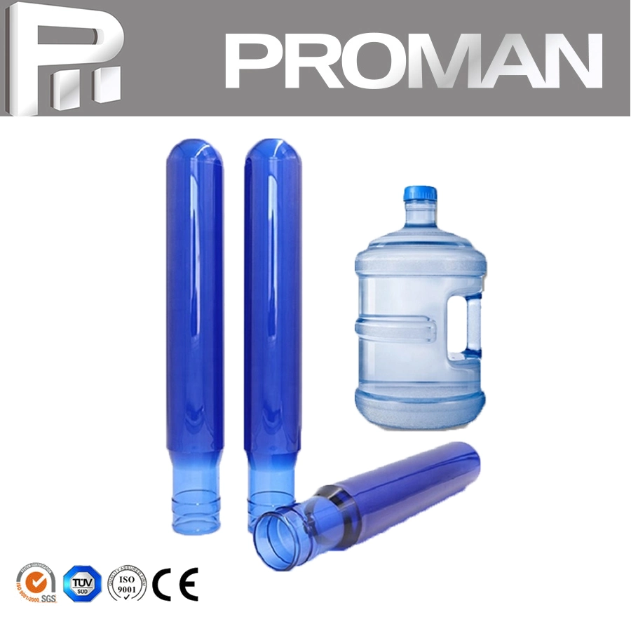 650g-800g Custom Factory Production Price 18.9L 20L 5 Gallon Pet Preform for Water Bottle Container