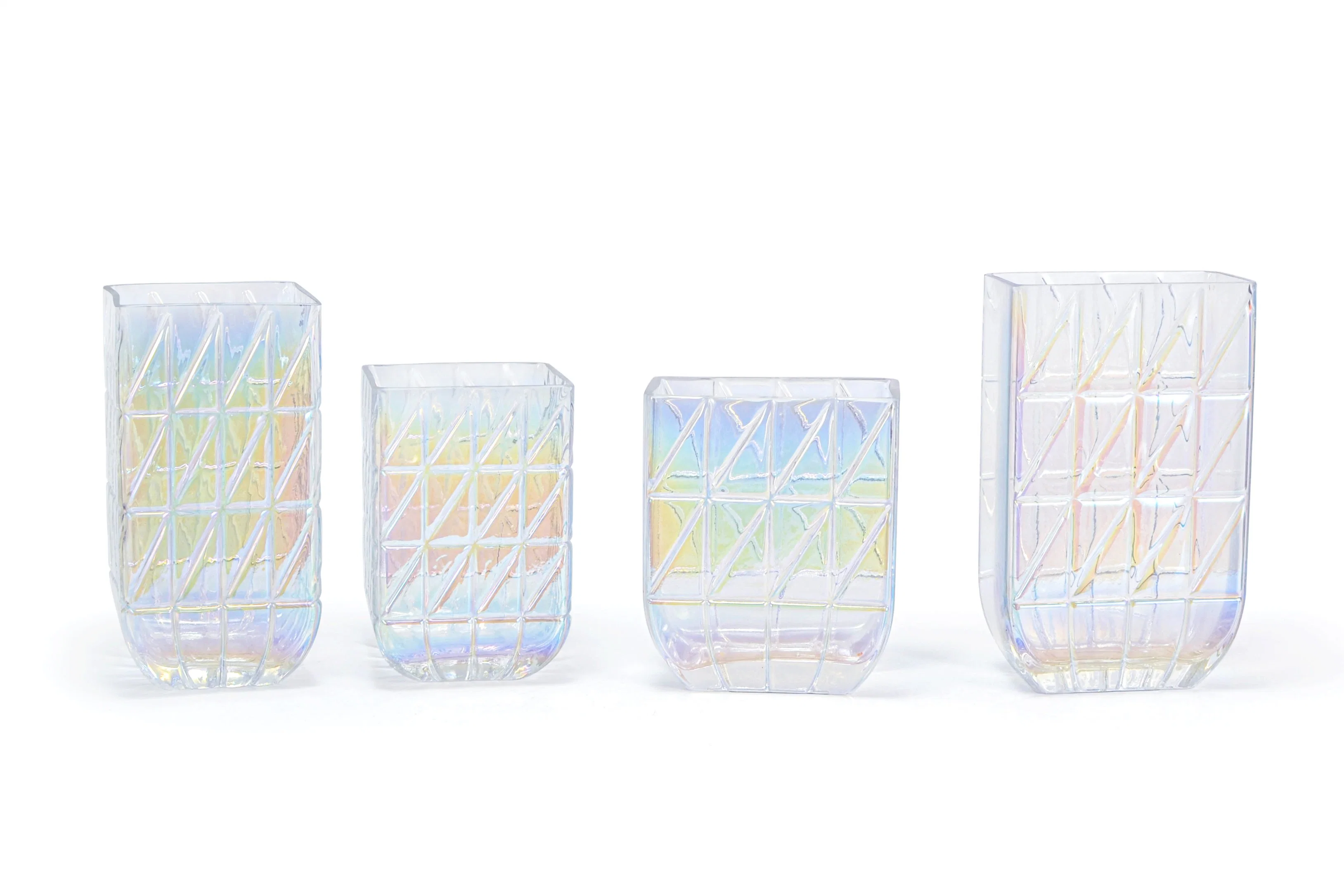 Vases en verre vases transparents Creative Nordic Office Bureau décorations Accueil Mobilier