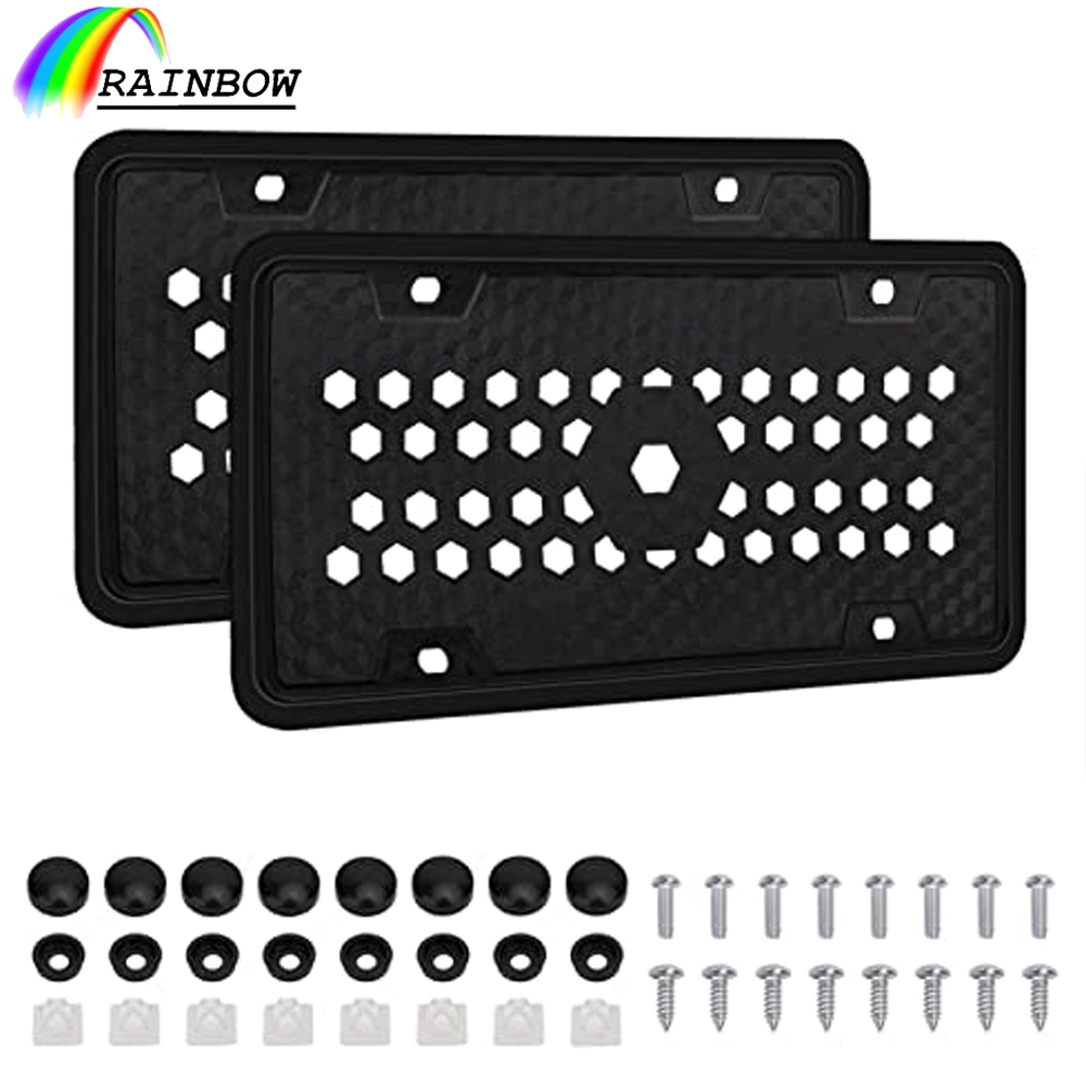 Qualified Auto Accessorie Plastic/Custom/Stainless Steel/Aluminum ABS/Classic Carbon Fiber License Plate Frame/Holder/Mold/Cover