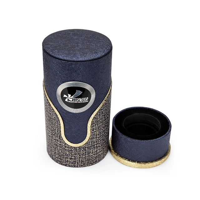 Custom Arabic Style Round Rigid Cardboard Paper Box for Cosmetic Lotion Packaging