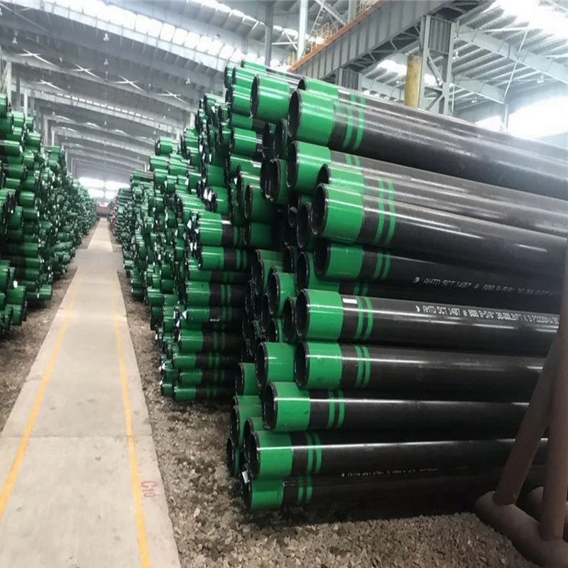 Supplier API 5CT Oil Thread Btc Drilling Pipe Black Oil or Gas Casing Tube Pipe China