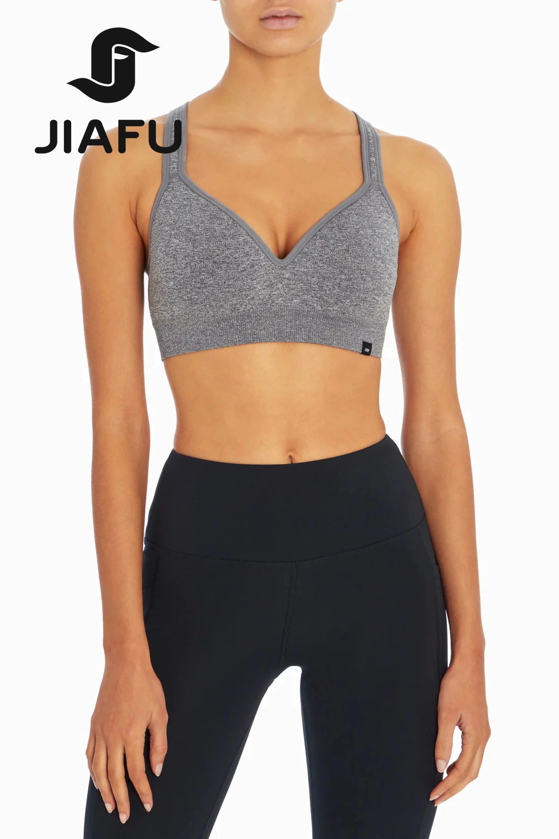 Soutien-gorge de course à pied à mouvement pour femmes Sport sans coutures Soutien-gorge