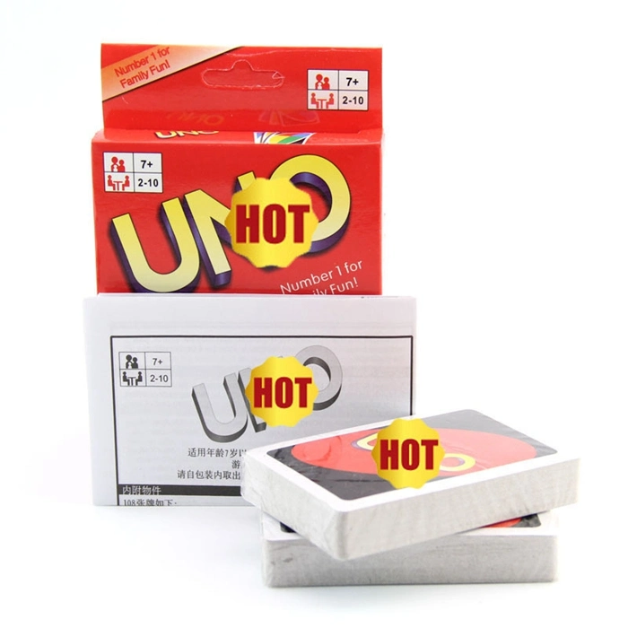 Mattel Games U-No Card Game Family Entertainment Board Game Fun Poker Playing Cards