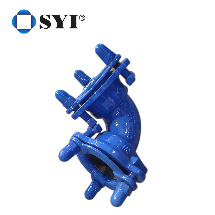 Syi ISO FR545 OEM2531 Di Moulage de raccords de tuyauterie en fonte ductile Mj avec perte de la bride