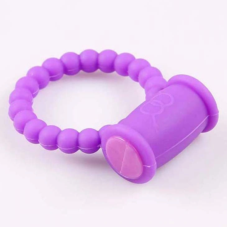 Colorful Vibrating Cock Ring for Adult