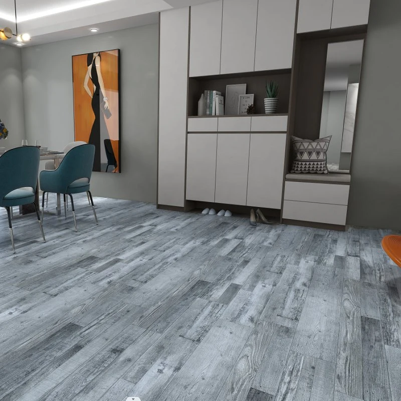 6mm 8mm PVC-Boden Luxus starrer Kern Piso Flotante Vinyl Plank Spc Flooring