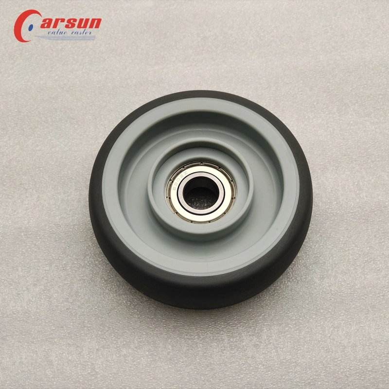 Carsun 4 Inch Medical Wheel 100mm Hospital Equipment and Instrument Trolley Special Wheel