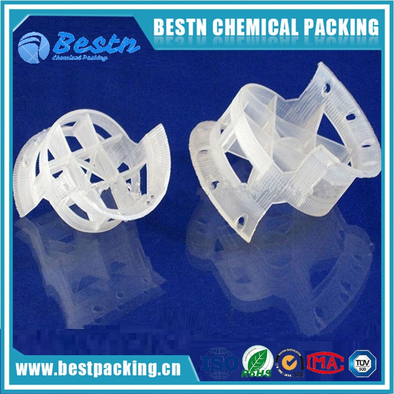 PP PVC CPVC PVDF Rpp PE Plastic Conjugate Ring for Absorption/Drying/Scrubbing Tower