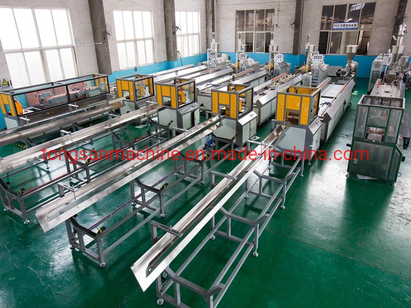 Modern Soundproof Single/Double Glass Horizontal Opening PVC Sliding Window Profiles Making Machine