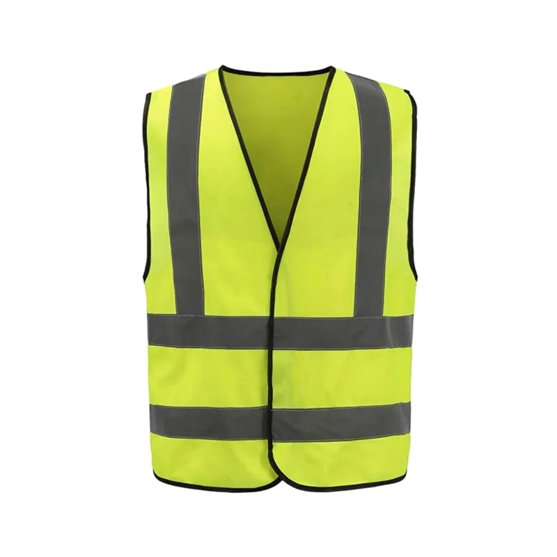 Yellow Color Hi Vis Construction Work Custommade Safety Product PU Coating Vest