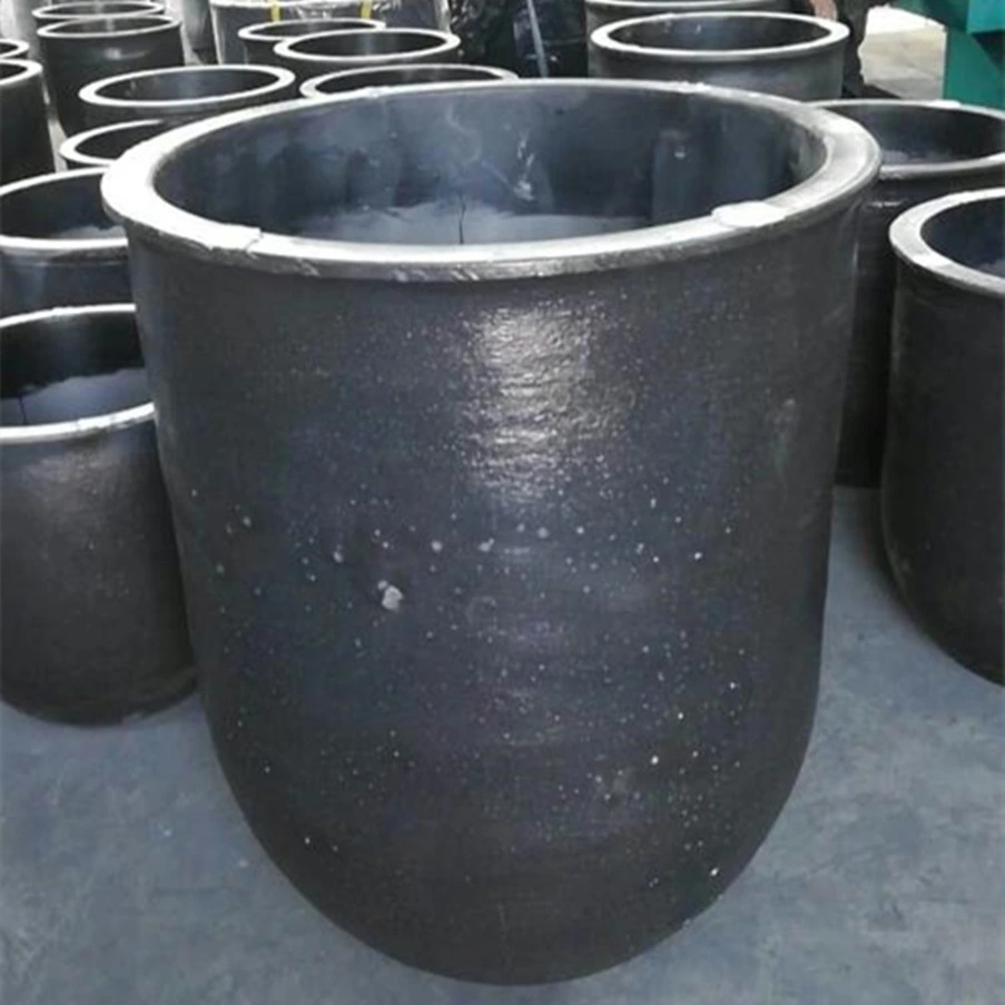 Customized High Quality Large Metal Melting Graphite Crucible