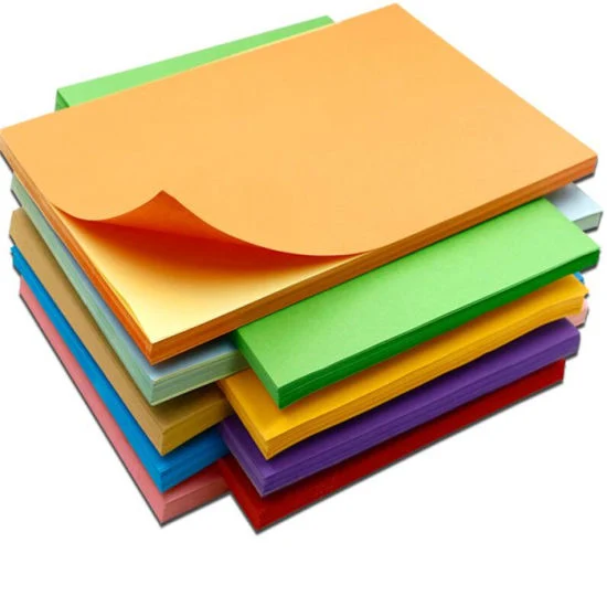 Original Factory Supplier Hot Sale 160GSM 5" X 7" Colored Paper and A4 Color Paper