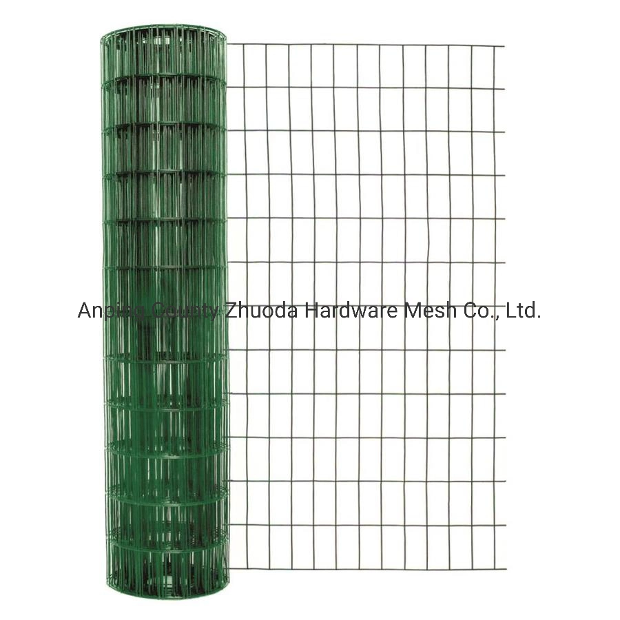 Amazon Low Price PVC Coated Galvanized Welded Wire Mesh Netting Roll