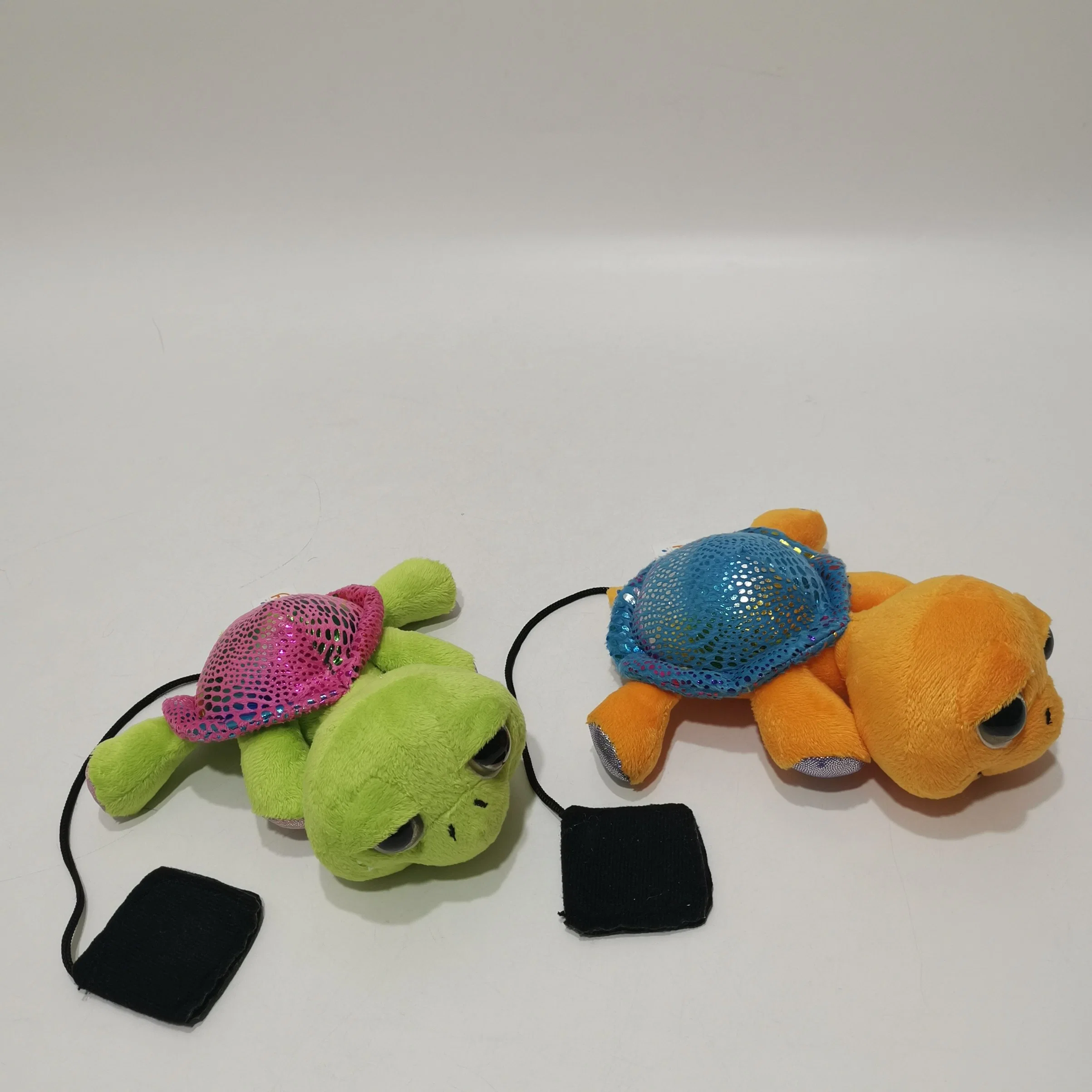 2022 OEM 2 Clrs Plush Tortoises with Magnet Toys Stuffed Novelty Toys for Kids Education & Stress Relief