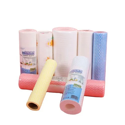 Dental Supply Cleaning Towels Household PP Non Woven Cloth Dishcloth Washable Kitchen Paper Towels Roll