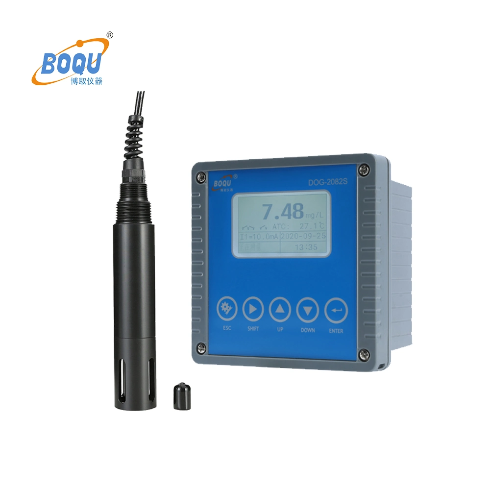 Boqu Dog-2082s with Digital Do Probe for ETP Application Online Digital Dissolved Oxygen Meter