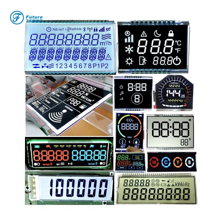 OEM ODM Digit Dispenser VA HTN TN LCD Segment 7 LCD-Modul für Kraftstoffpumpe Tatsuno