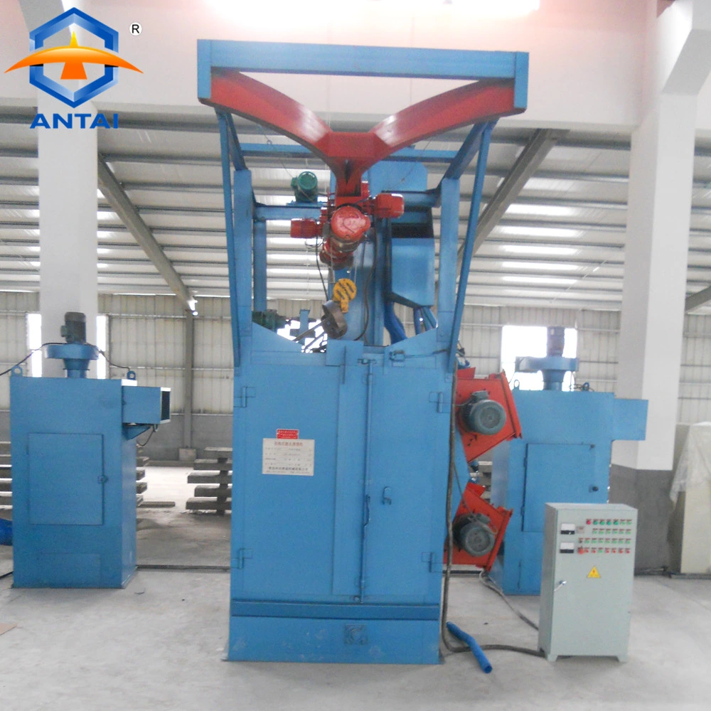 Foring Casting Parts Surface Cleaning Hanger Hook Type Shot Blasting Machine