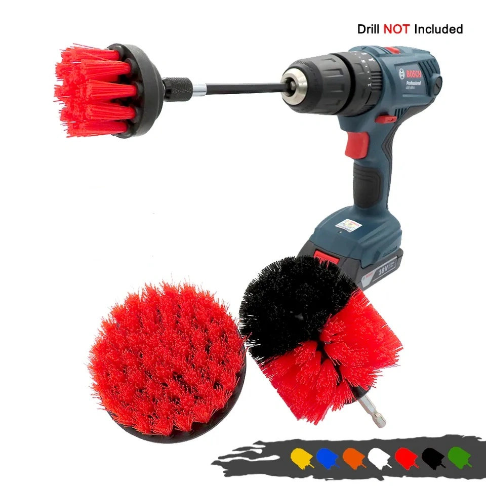 Drill Brush Electric Cleaning Sets Power Scrubber Kit for Kitchen/Bathroom/Car