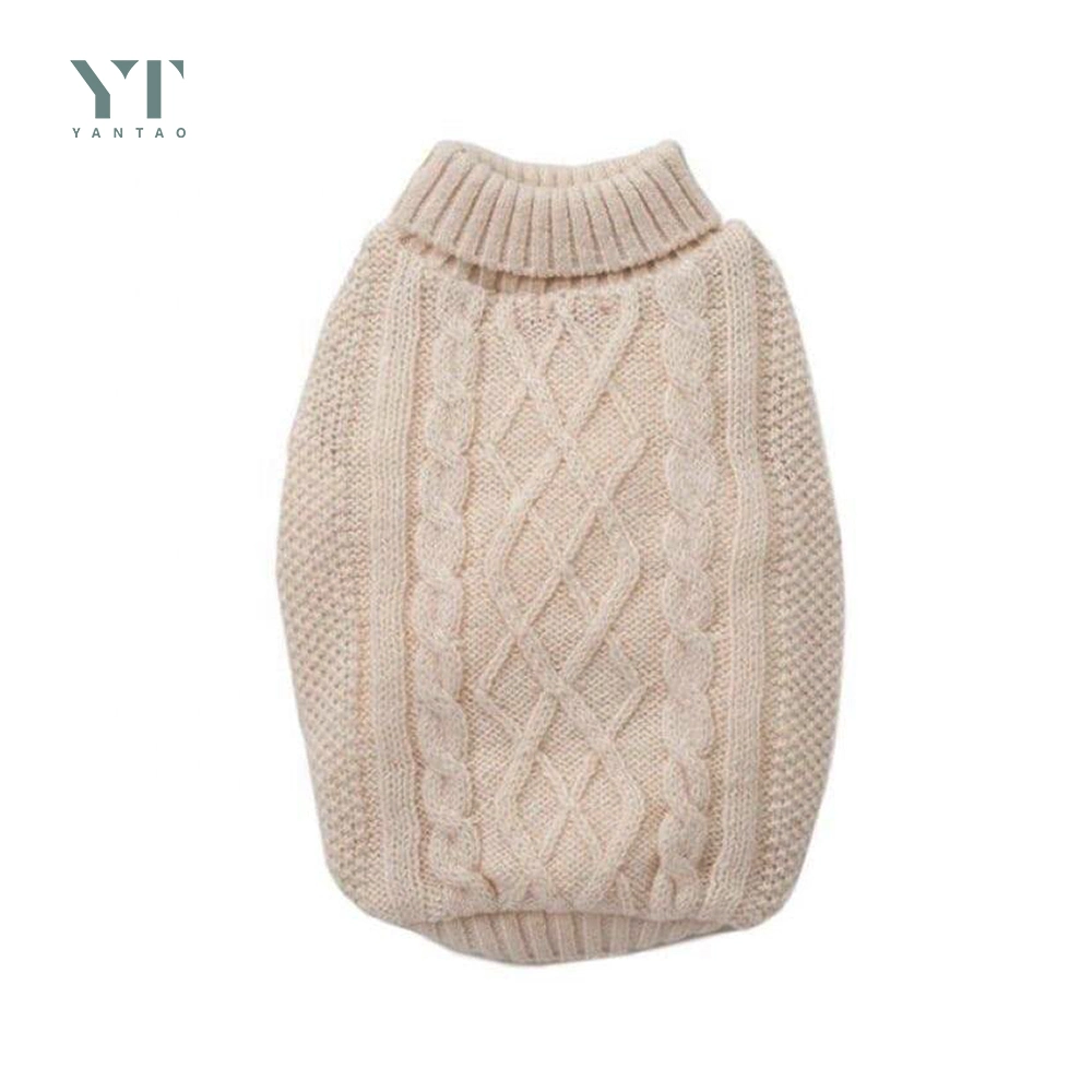 High quality/High cost performance  Pet Products Luxury Fashion Wholesale/Supplier New Dog Clothes Autumn Winter Fashion Design Knitted Sweater Pet Clothing