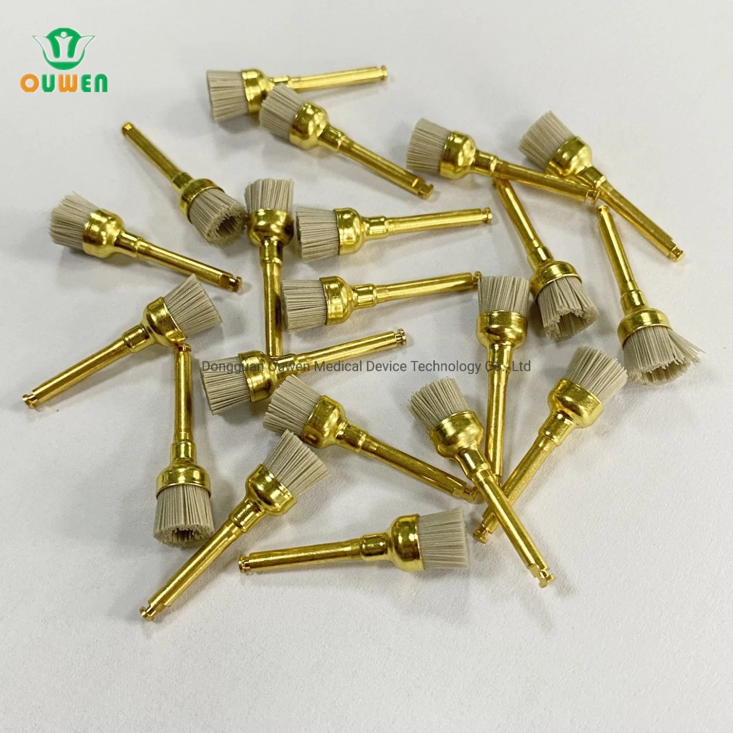 Dental Polishing Alumina Material Latch Flat Bowl Teeth Prophy Brushes