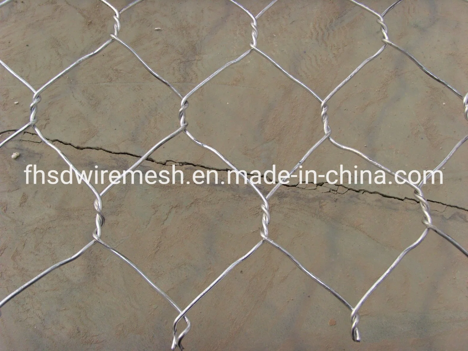 Wire Mesh Fence Stone Cage System