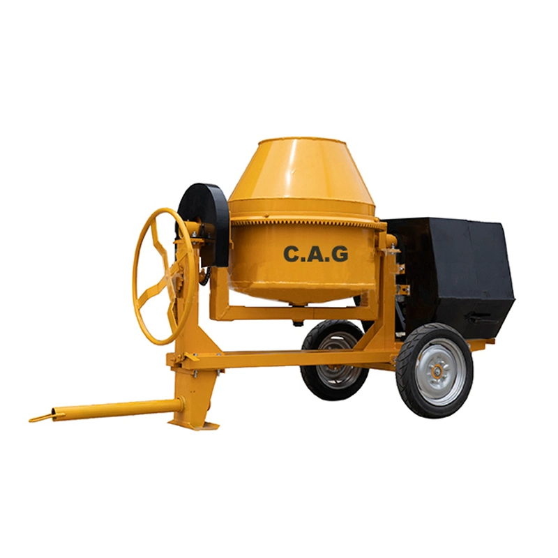 450L Two Wheels Single Cylinder Engine or Electric Motor Portable Cement/Concrete Mixers