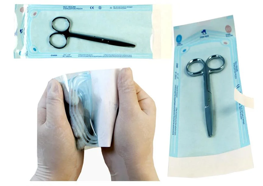 Self Sealing Sterilization Pouch for Medical Supply