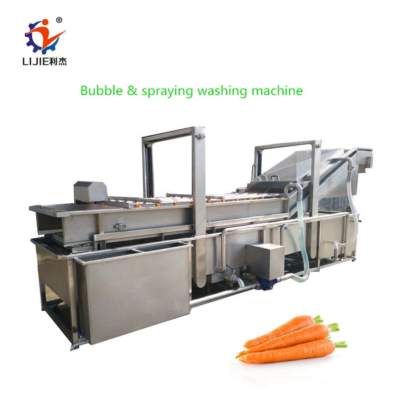Completar el proceso de la línea de equipos de frutas y hortalizas de limpieza para empresas de catering