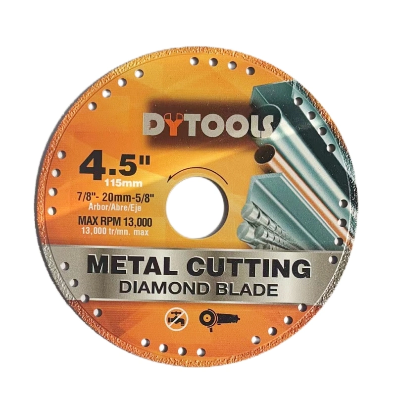 Vacuum Diamond Cutting Blade for Metal