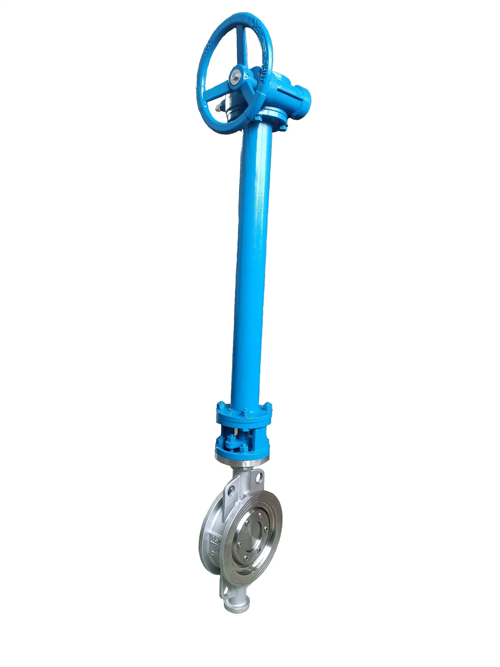 D373W-16p DN150 SS304 High Performance Butterfly Valve Extended Stem