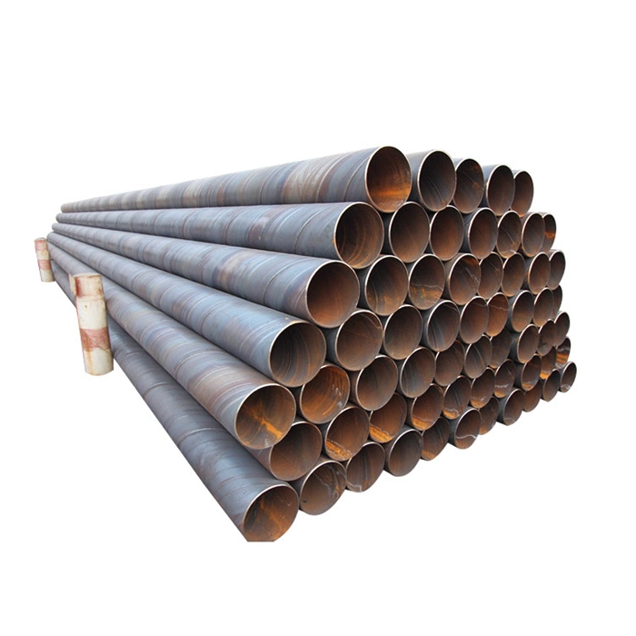 ASTM A252 SSAW Grande Big polegada de espessura de parede estrutura perfeita de Aço Carbono com Costura em espiral de soldar Tubos sem costura Tubo de Aço