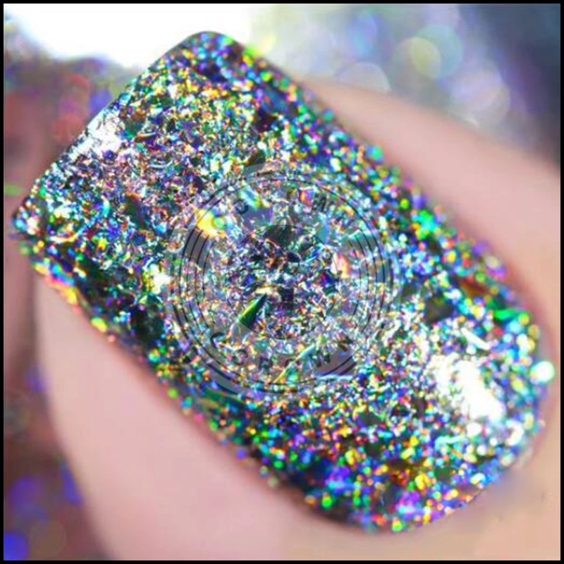 Shimmer Dust Galaxy Holographic Glitter Rainbow Glitters for Nail Polish