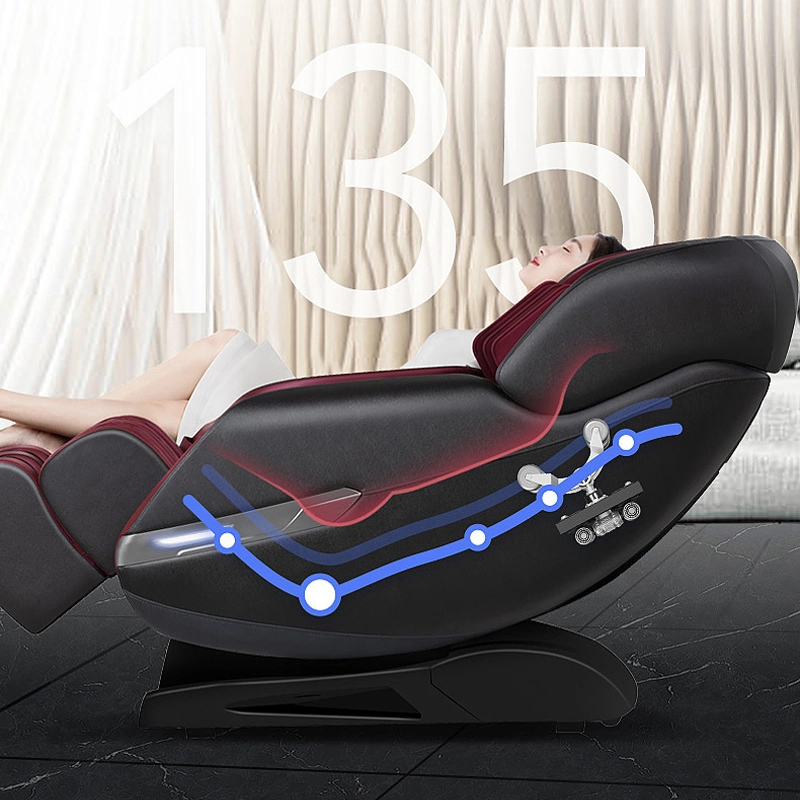 Moway Best Luxury Electric 4D Zero Gravity Full Body Shiatsu Massagesessel mit Fuß-Massagegerät