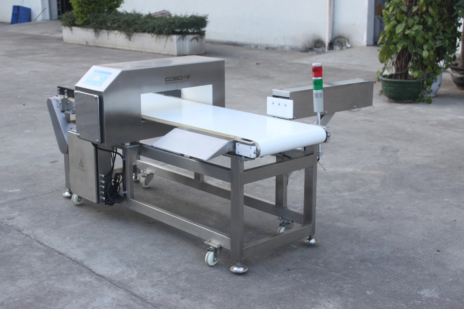 Auto Conveyor Metal Detector for Frozen Food/Fish/Meat Industry