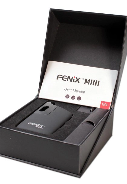 2023 Venta en caliente Fenix Mini Mouthpiece de vidrio al por mayor Custom 100% Vaporizador de hierbas secas con tecnología de calentamiento del aire