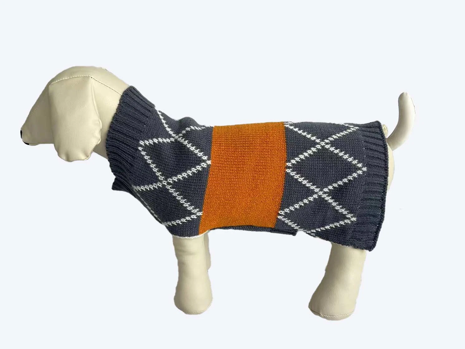 Customized High-Quality Sweater Knitted Acrylic Dog Accessories Pet Apparel