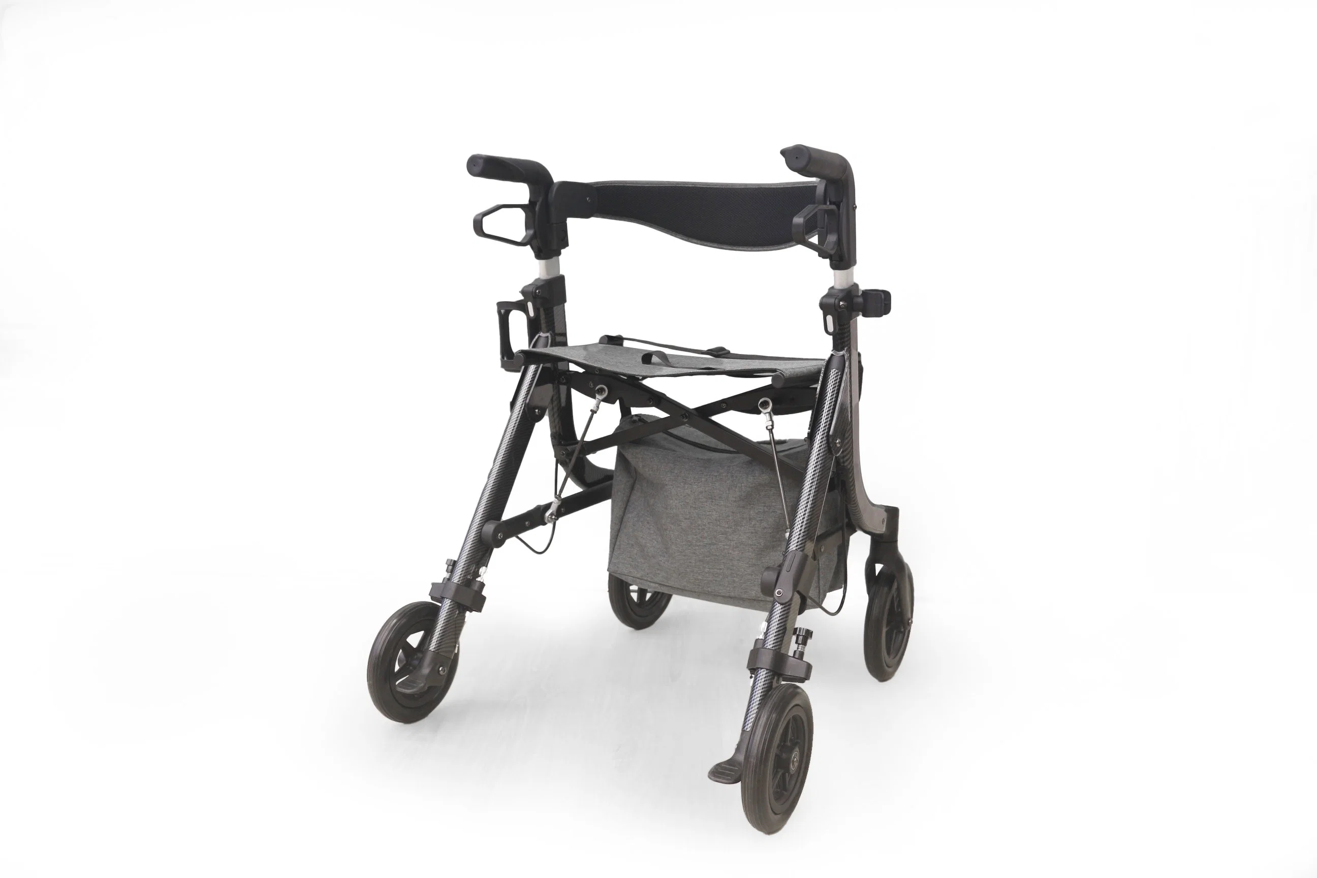 Aluminum Frame Walking Rollator Suitable for Elderly