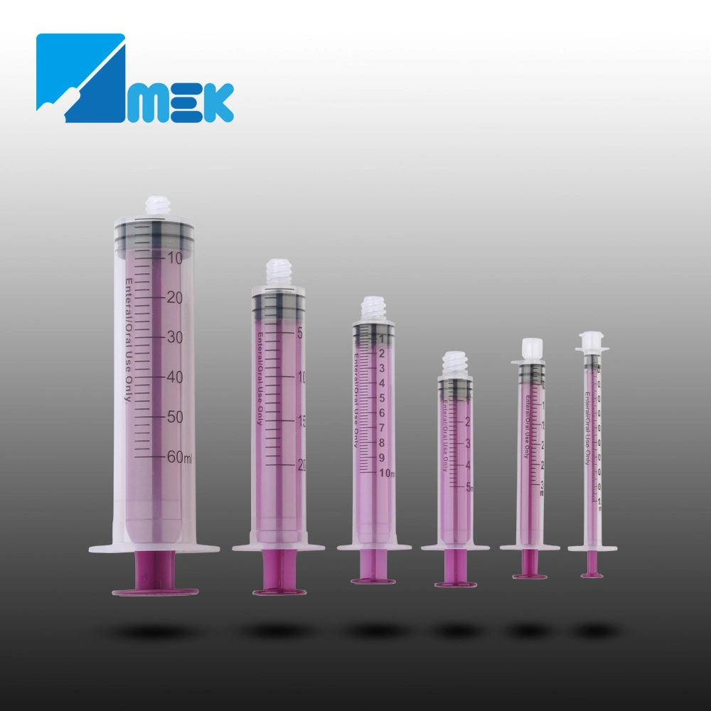 Disposable Luer Lock Syringe with 1ml-60ml