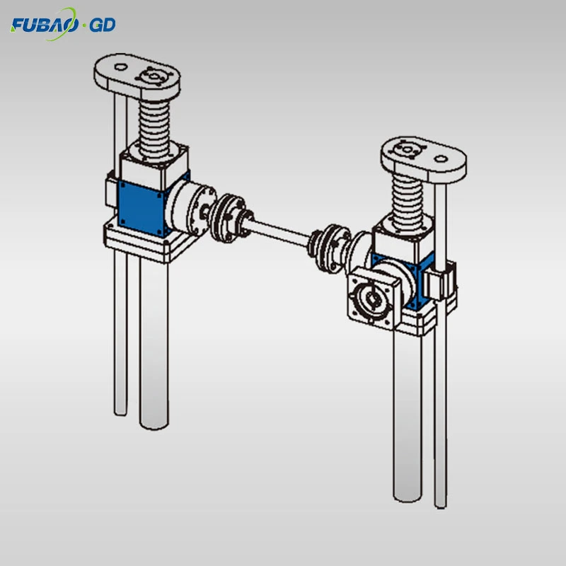 Low Noise High Precision Reducer Lifting Platform Screw Elevator