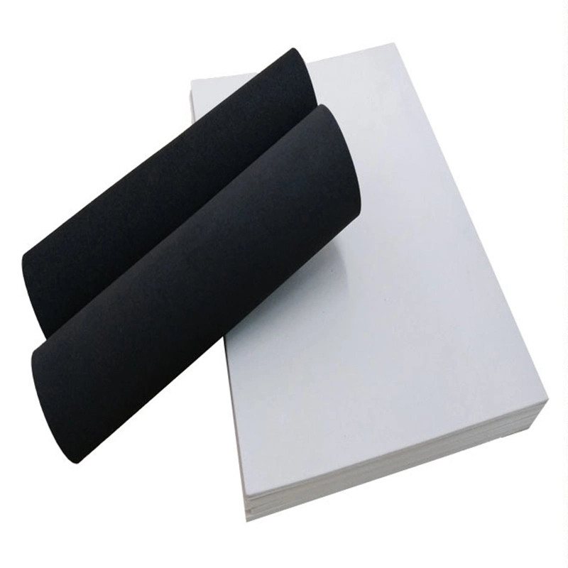 Foamiran Black Packaging Foam Board / EVA Foam Sheet Packing Material