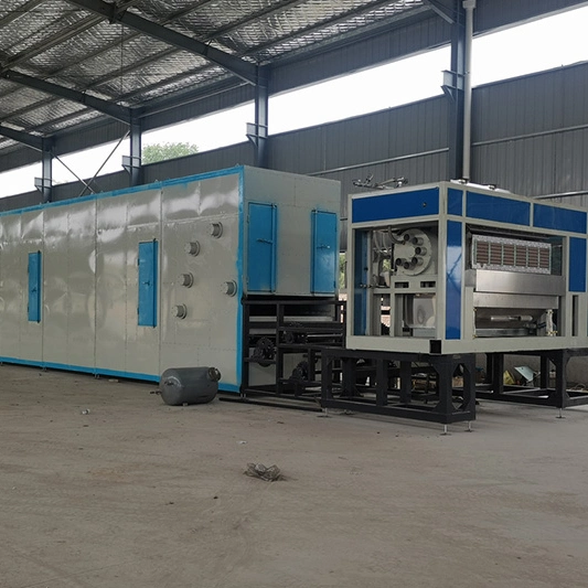 Baoyuan Machinery Paper Egg Tray Making Machine Automatic Pulp Molding Plant with Brick Drying Equipment