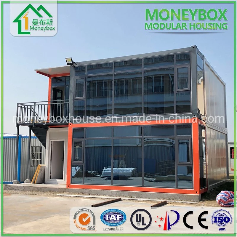 Advanced Transportable Prefab Modular Glass Steel Frame Elegant Garden Office